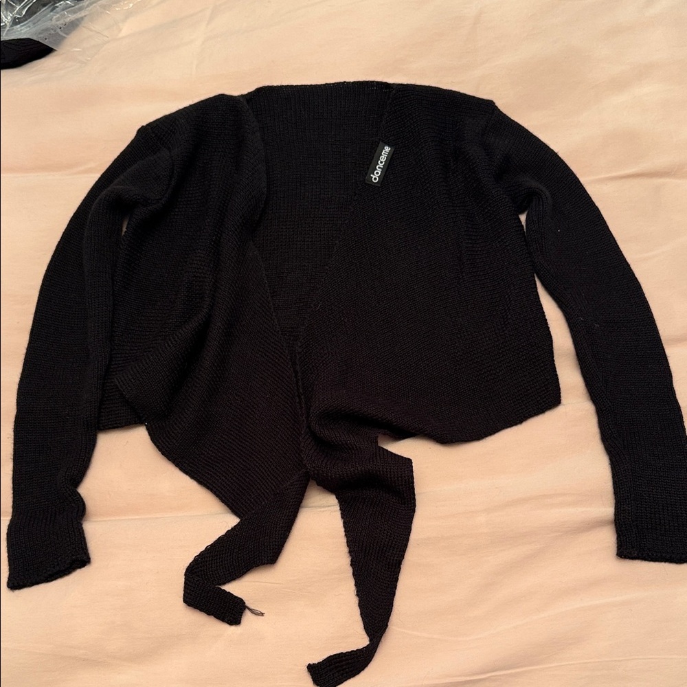 NWOT Black Girls Cardigan Sweater Size 10